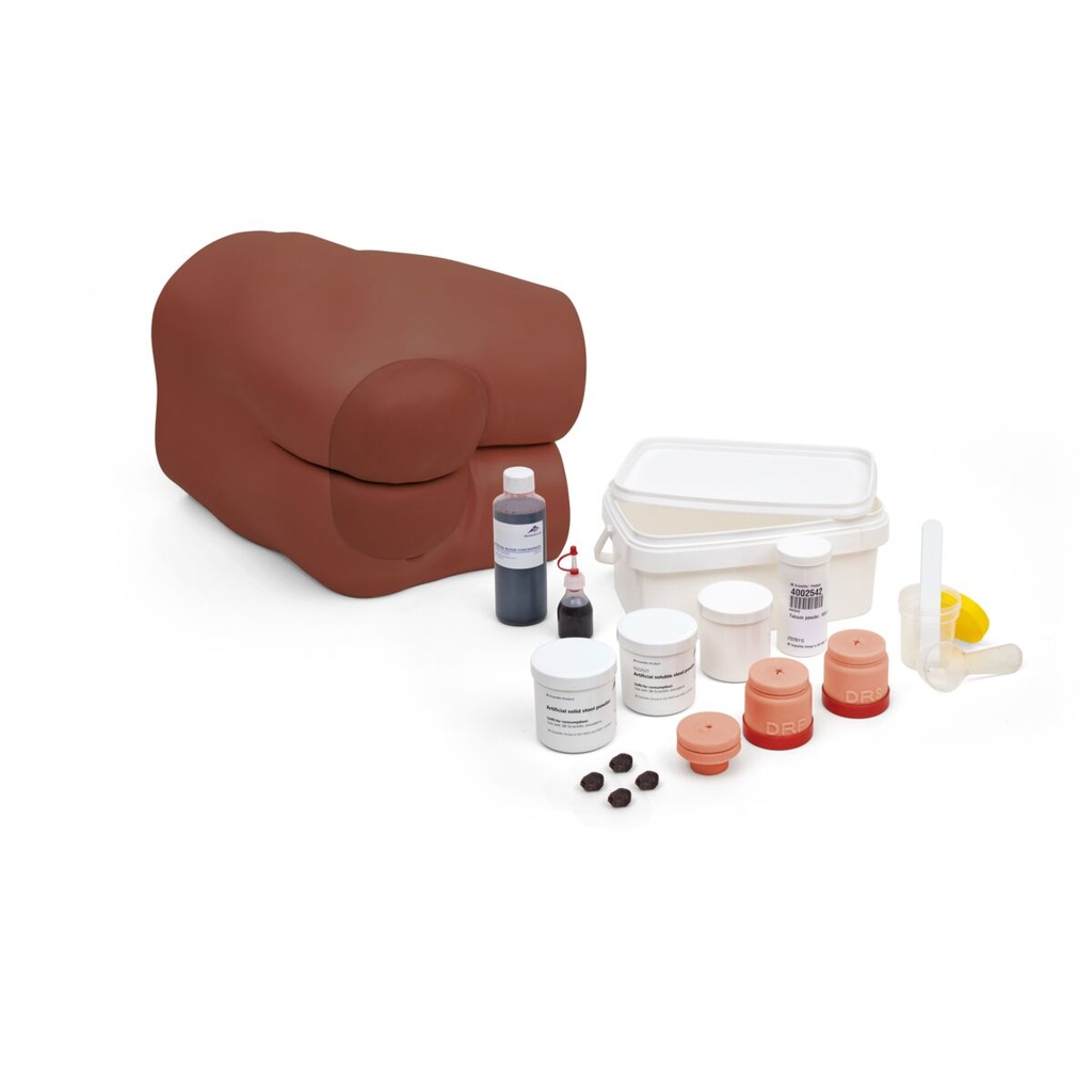 Simulateur de soins intestinaux P16D foncé 3B Scientific®