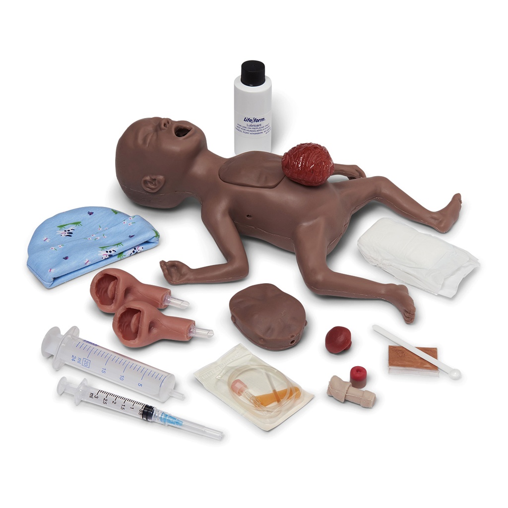 Simulateur de grand prématuré à peau foncée 3B Scientific®