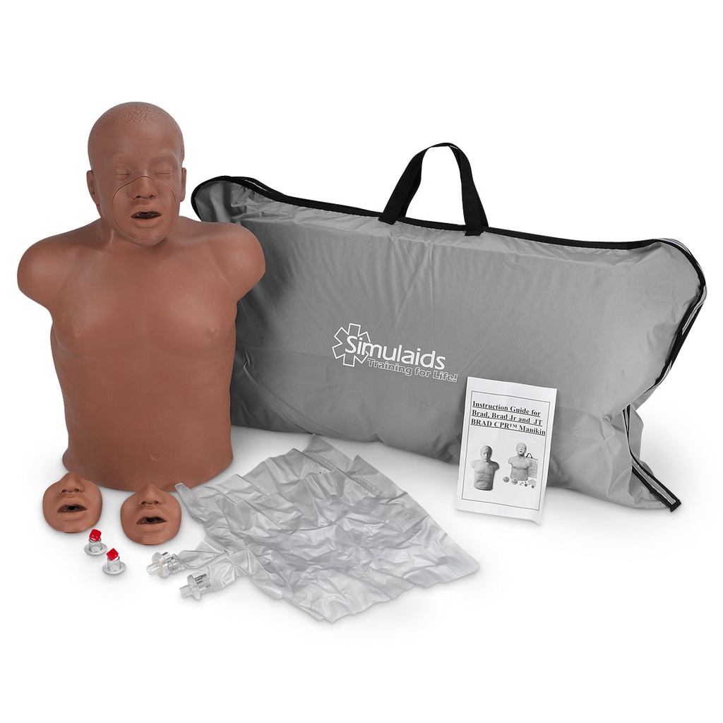 Mannequin RCP Paul afro-américain avec sac 3B Scientific®