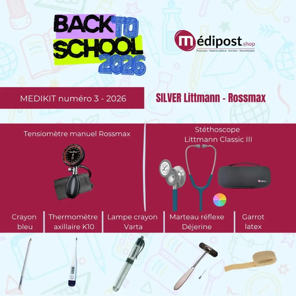 Medikit n°3 - SILVER Littmann - Rossmax