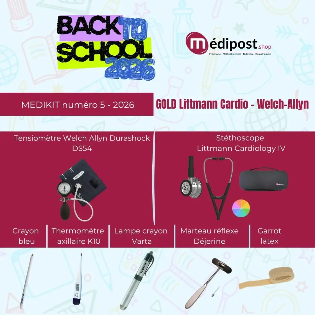 Medikit n°5 - GOLD Littmann Cardio - Welch-Allyn