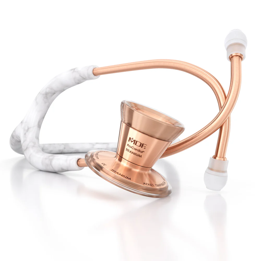 MDF kleuren: Carrera Marble / Rose Gold