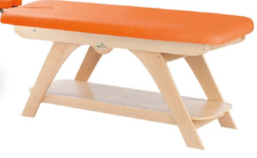 Onderstel Ecopostural: Natuurlijk hout met schuine poten