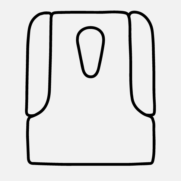 Kopsteun Ecopostural: T16
