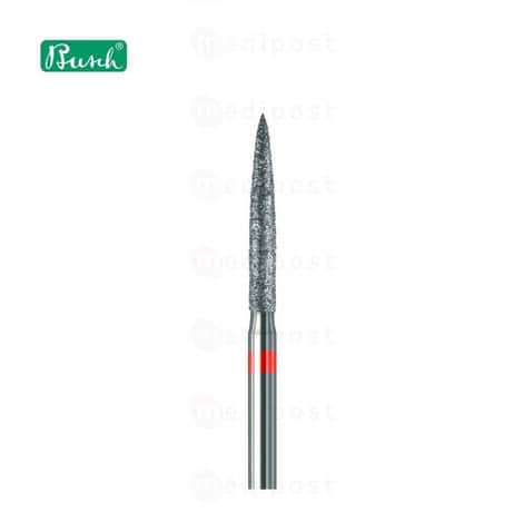 Diamant bur - "Flame" ø 1.2mm - fijne korrel