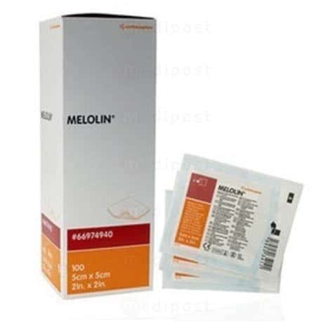 Mélolin - Compresse stérile absorbante et non adhérente
