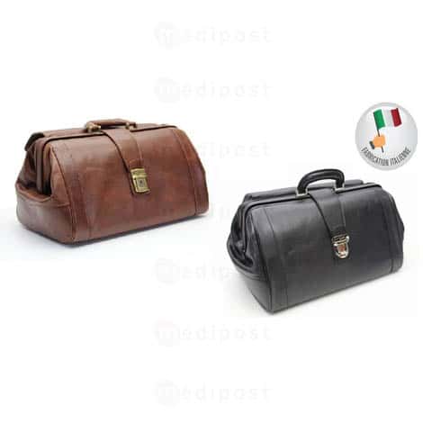 Mallette Monza de type fourre-tout en cuir supérieur