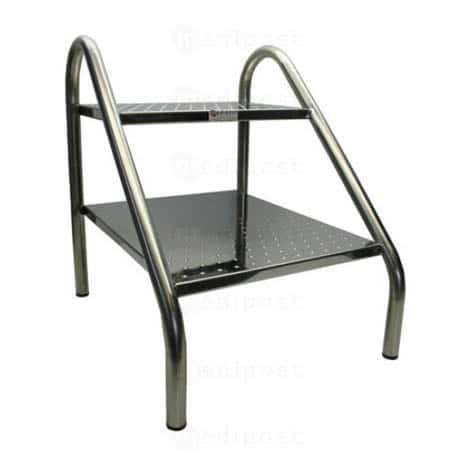 Marchepied en inox 2 marches
