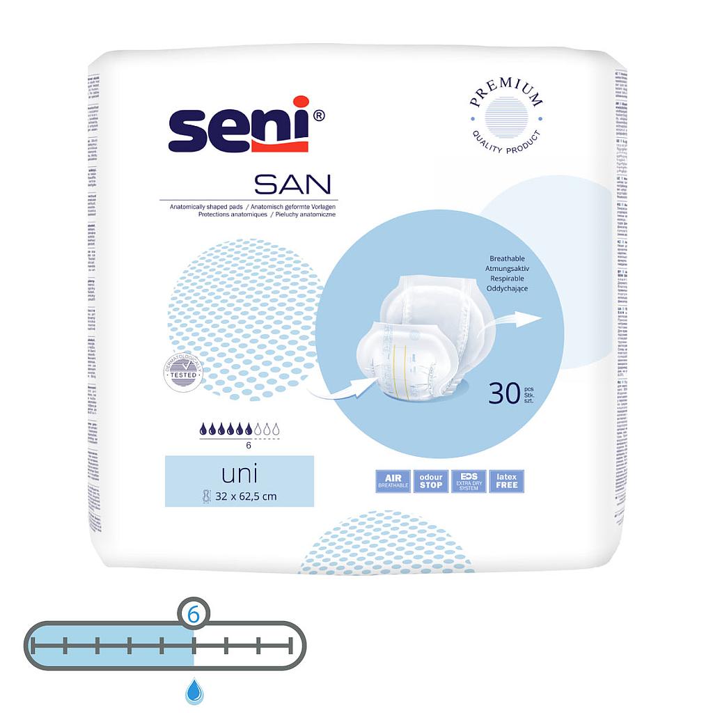 Change anatomique Seni San Uni