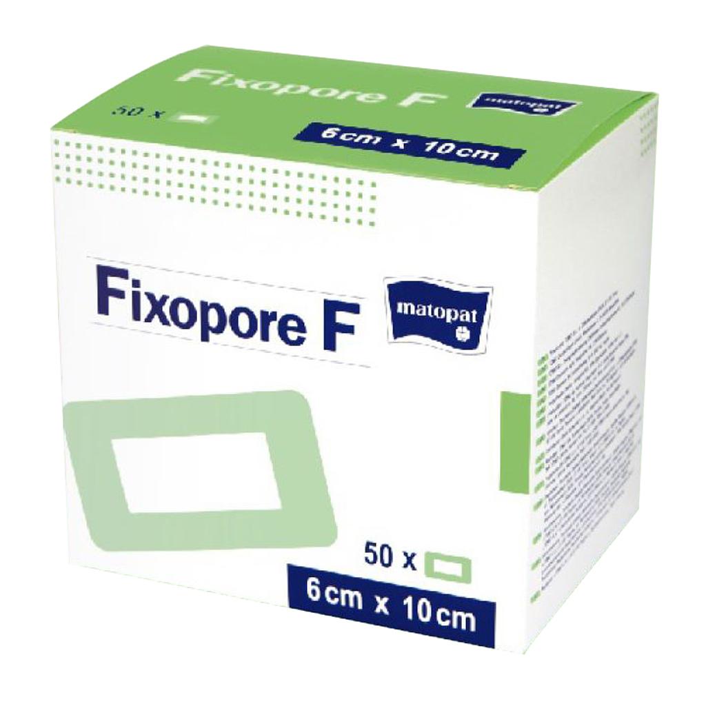 Steriel waterbestendig verband met Fixopore F-kompressen