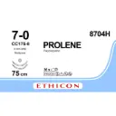 Fil de suture PROLENE® 7-0, CC double aiguille, 9,3 mm, 3/8 cercle, 75 cm bleu - boîte de 36