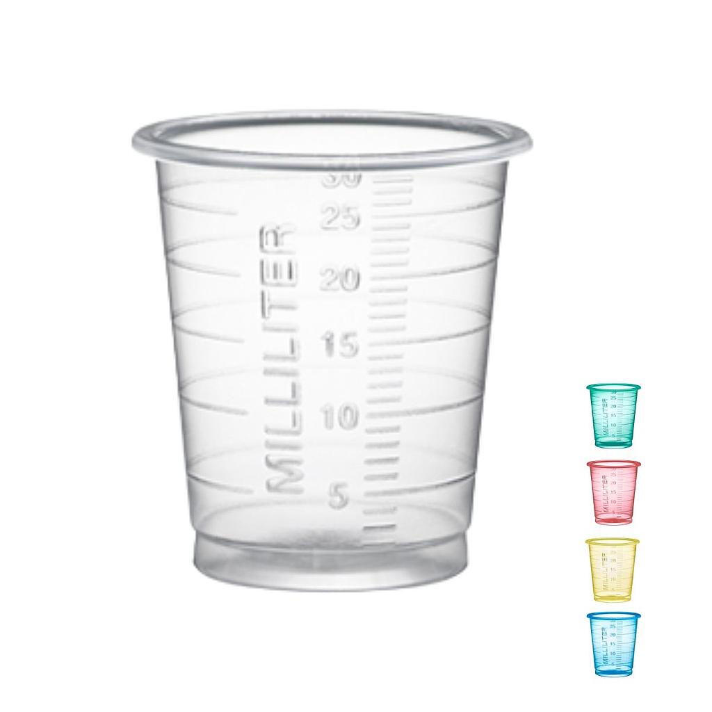 Godet à médicament Eco transparent 30ml (90)