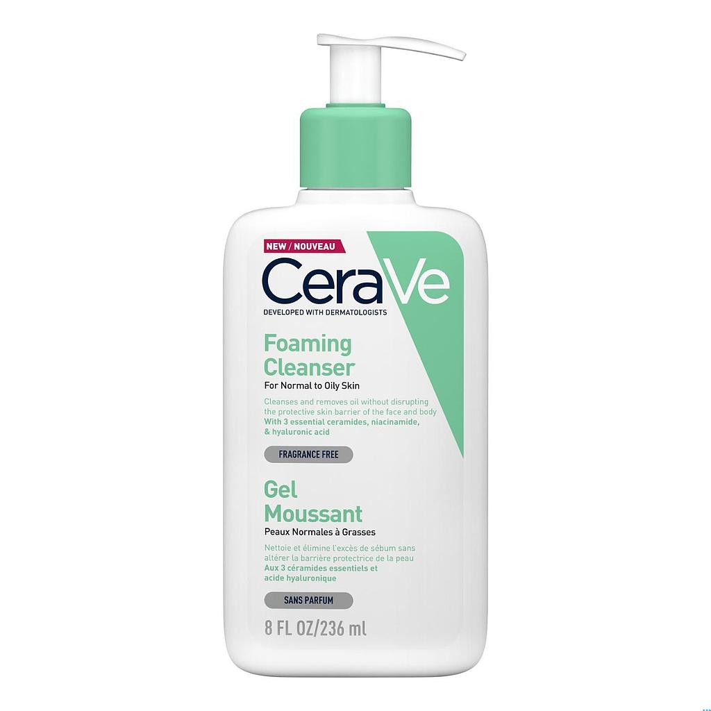 CeraVe gel nettoyant moussant 236 ML