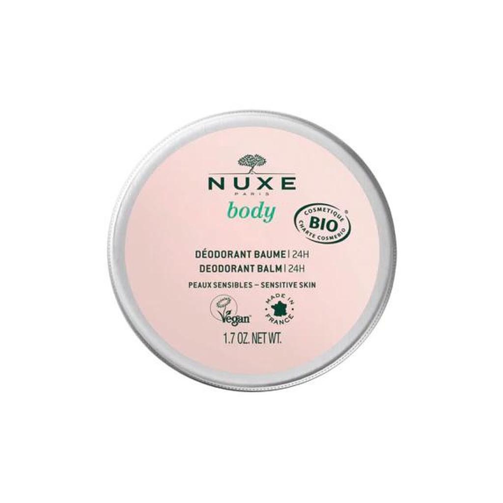 NUXE BIO Rêve de Thé Déodorant Baume 24H Peaux Sensibles 50G
