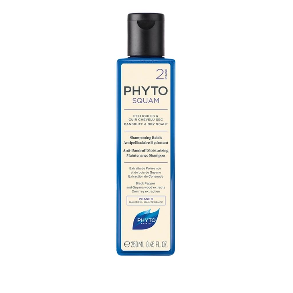 PHYTOSQUAM Shampoing Relais Antipelliculaire hydratant 125ML