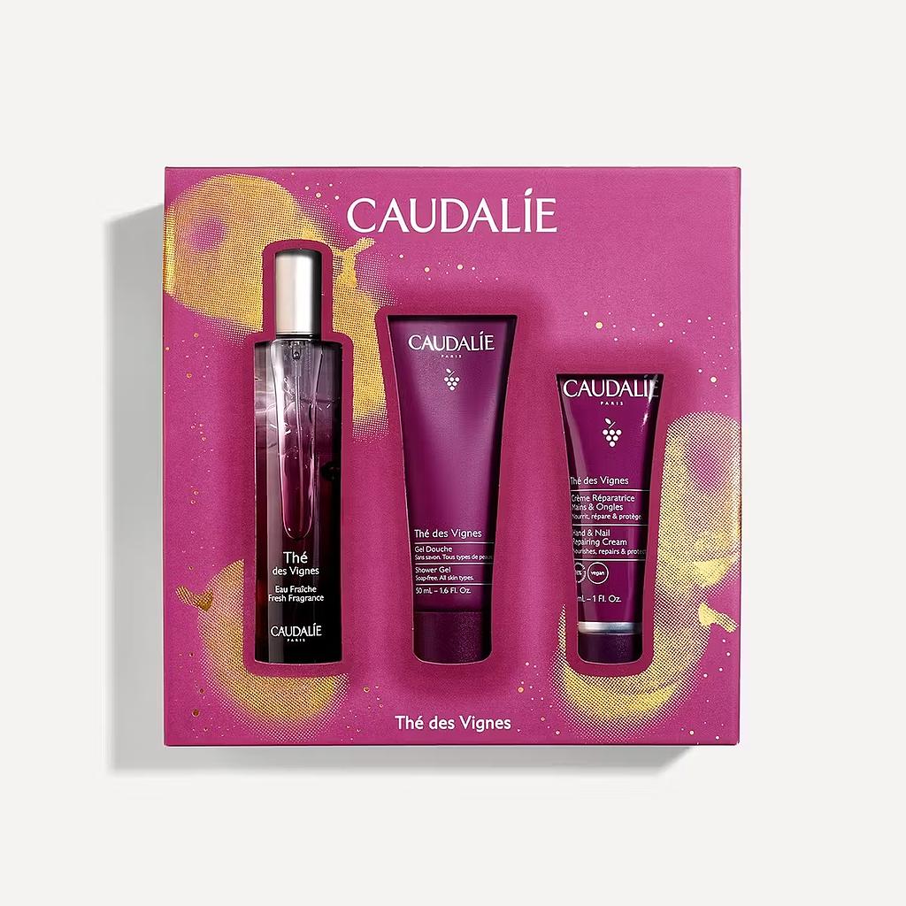 CAUDALIE Coffret Noel Trio Thé des Vignes