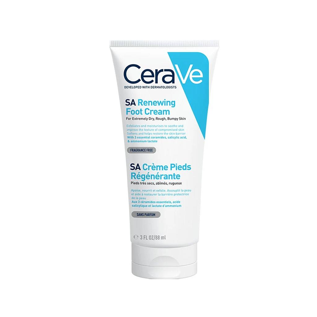 CeraVe Crème Pieds Régénérante à l’Acide Salicylique 88ML