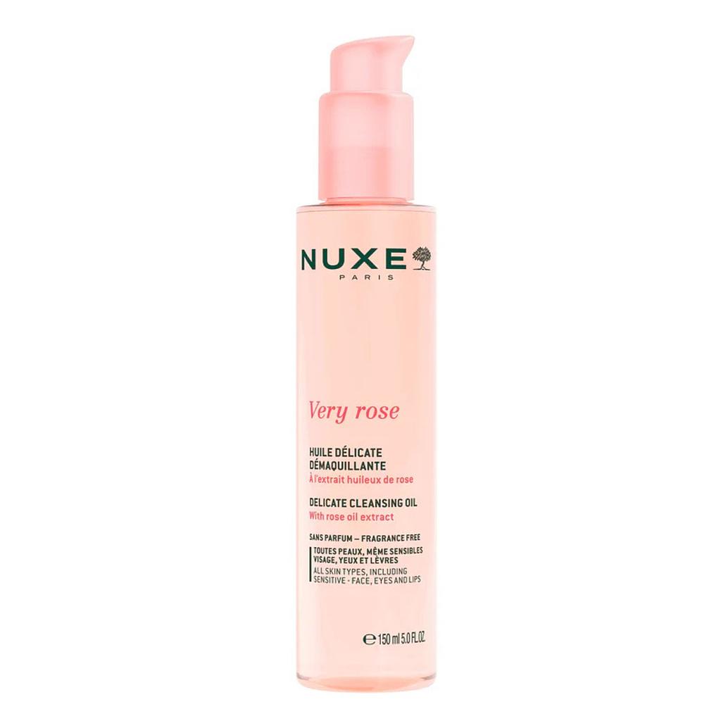 NUXE VERY ROSE Huile Délicate Démaquillante 150ML