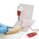 Simulateur de bras pour perfusion intraveineuse portable - Peau blanche 3B Scientific®