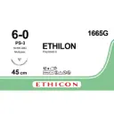 Fil de suture ETHILON® 6-0, PS-3 Prime Multipass, 16 mm, 3/8 triangulaire, 45 cm noir, boîte de 12