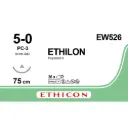 Fil de suture ETHILON® 5-0, PC-3, 15 mm, 3/8 triangulaire, 75 cm bleu, 1 fil