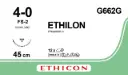 Fil de suture ETHILON® 4-0, FS-2, 19 mm, 3/8 triangulaire, 45 cm vert, boîte de 12