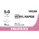 Fil de suture VICRYL RAPIDE 5-0, C-3, 13 mm, 75 cm non teinté